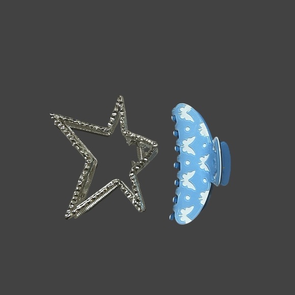 2 Piece Small Hair Claw Clips - Picture 1 of 1